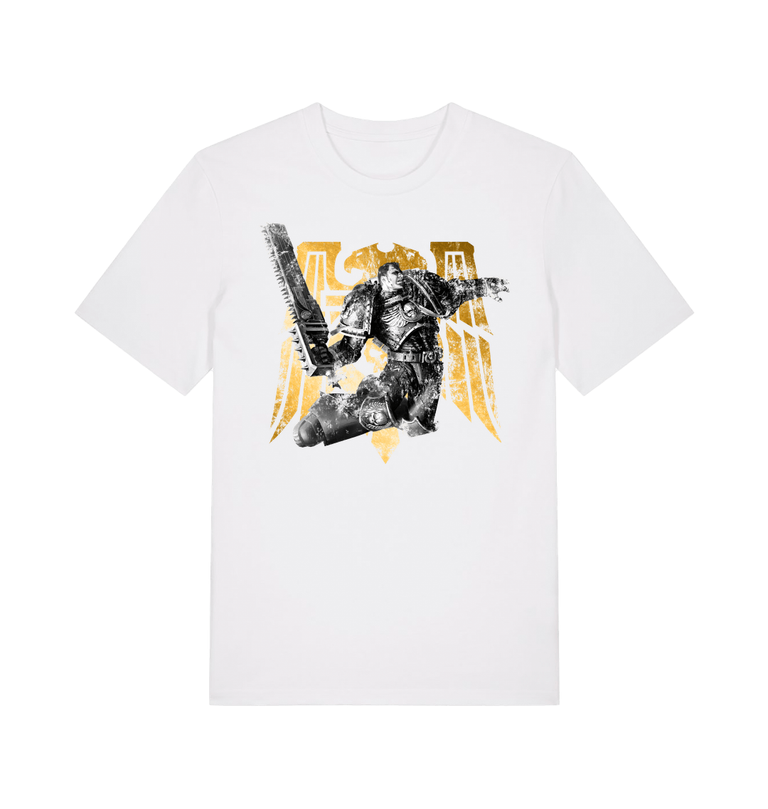 White Printed T-shirt Front